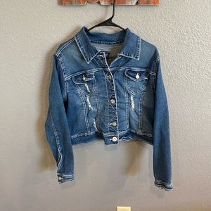 Amethyst jean jacket EUC